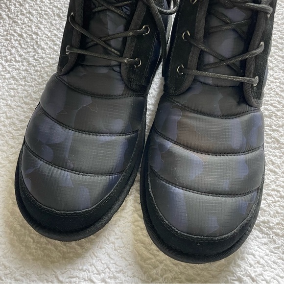 NEW UGG Neumel LTA Peace Camo Boot Black Poppy Men's Lace Up Boots Size 13 - Picture 8 of 11